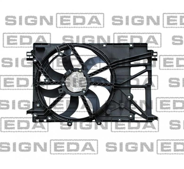 Signeda RDTY610298 Radiator fan with diffuser RDTY610298: Buy near me in Poland at 2407.PL - Good price!
