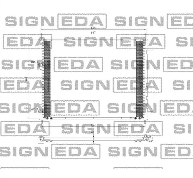Signeda RC3506 Cooler Module RC3506: Buy near me in Poland at 2407.PL - Good price!