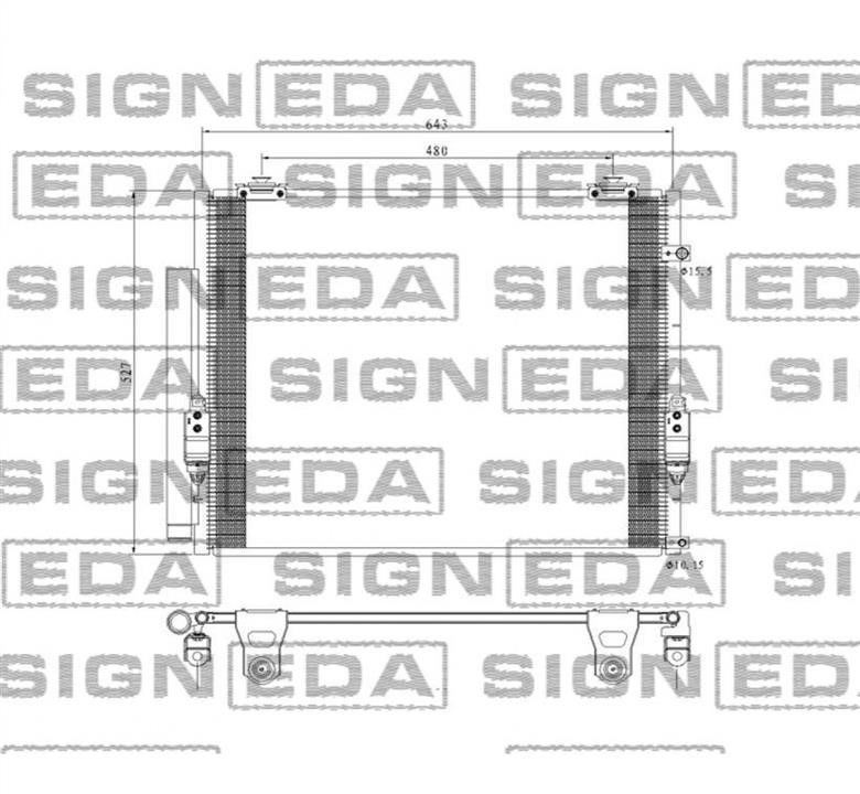 Signeda RC3598 Cooler Module RC3598: Buy near me in Poland at 2407.PL - Good price!