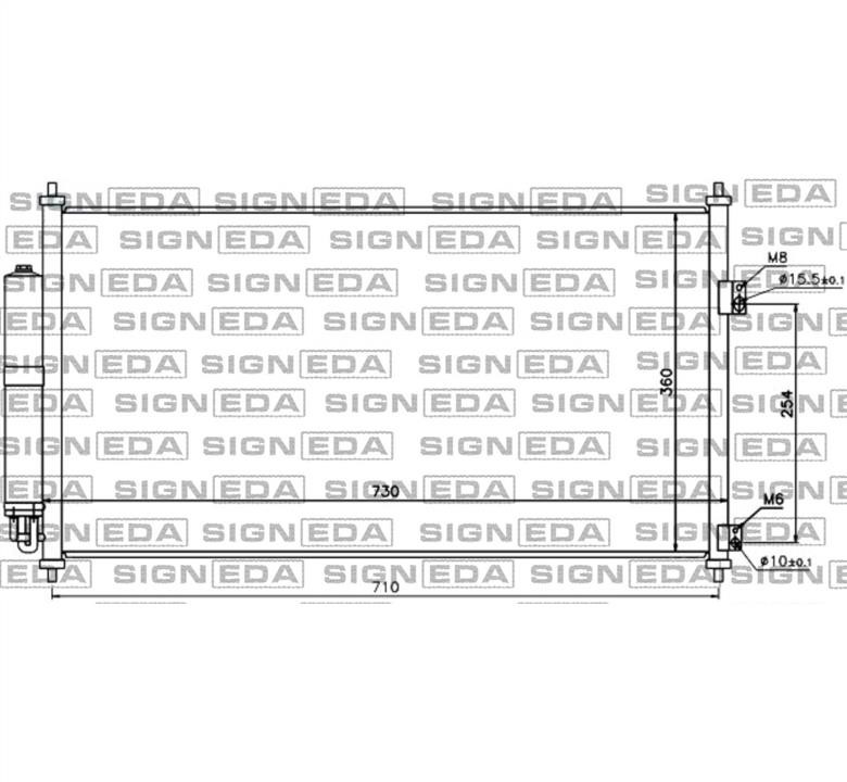 Signeda RC94893 Cooler Module RC94893: Buy near me in Poland at 2407.PL - Good price!