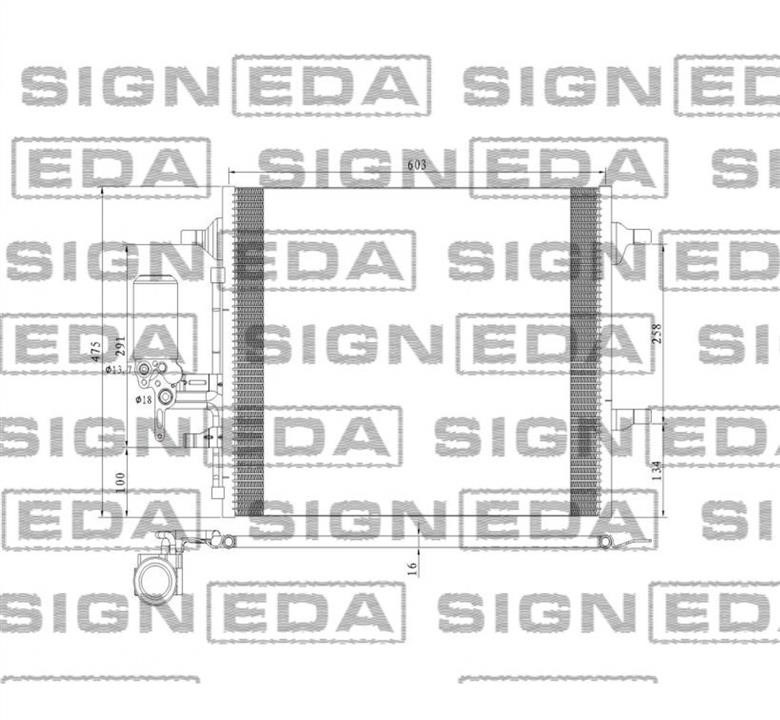 Signeda RC940159 Cooler Module RC940159: Buy near me in Poland at 2407.PL - Good price!