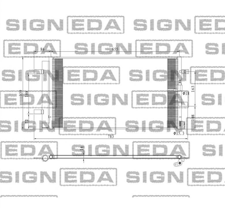 Signeda RC940453 Cooler Module RC940453: Buy near me in Poland at 2407.PL - Good price!