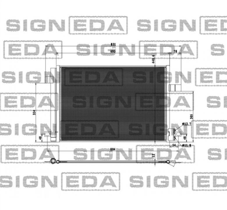 Signeda RC940732 Cooler Module RC940732: Buy near me in Poland at 2407.PL - Good price!