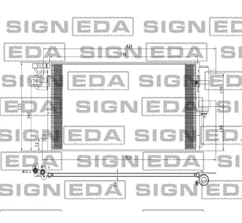 Signeda RC940764 Cooler Module RC940764: Buy near me in Poland at 2407.PL - Good price!