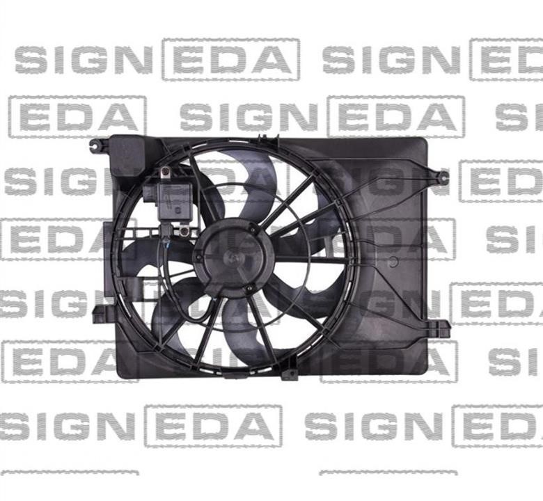 Signeda RDHN67054A Radiator fan with diffuser RDHN67054A: Buy near me in Poland at 2407.PL - Good price!