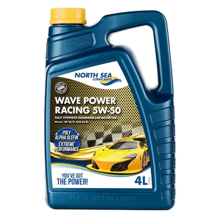 North Sea Lubricants 72020/4 Engine oil North Sea Lubricants Wave power RACING 5W-50, 4L 720204: Buy near me in Poland at 2407.PL - Good price!