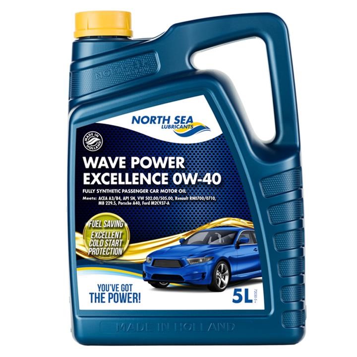 North Sea Lubricants 72030/5 Engine oil North Sea Lubricants Wave power SPECIAL 0W-40, 5L 720305: Buy near me at 2407.PL in Poland at an Affordable price!