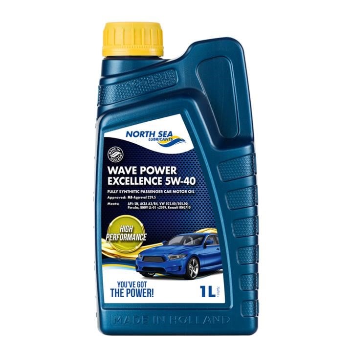 North Sea Lubricants 72470/1 Engine oil North Sea Lubricants Wave power EXCELLENCE 5W-40, 1L 724701: Buy near me in Poland at 2407.PL - Good price!