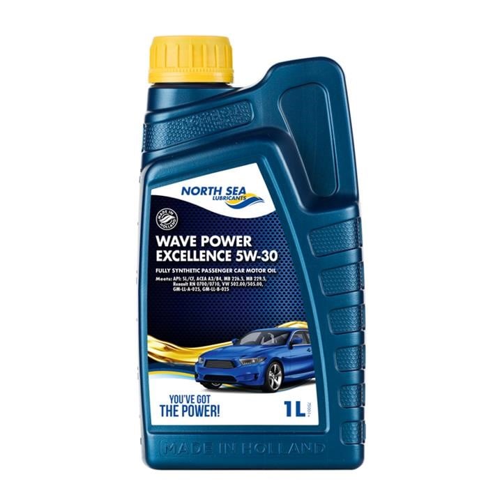 North Sea Lubricants 75100/1 Engine oil North Sea Lubricants Wave power EXCELLENCE 5W-30, 1L 751001: Buy near me at 2407.PL in Poland at an Affordable price!