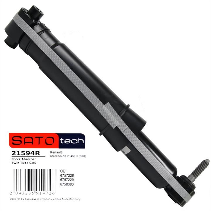 SATO tech 21594R Rear oil and gas suspension shock absorber 21594R: Buy near me in Poland at 2407.PL - Good price!