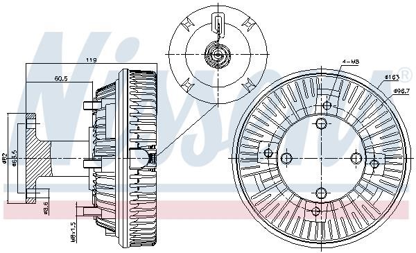 Nissens 86043 Kupplung 86043: Kaufen Sie zu einem guten Preis in Polen bei 2407.PL!