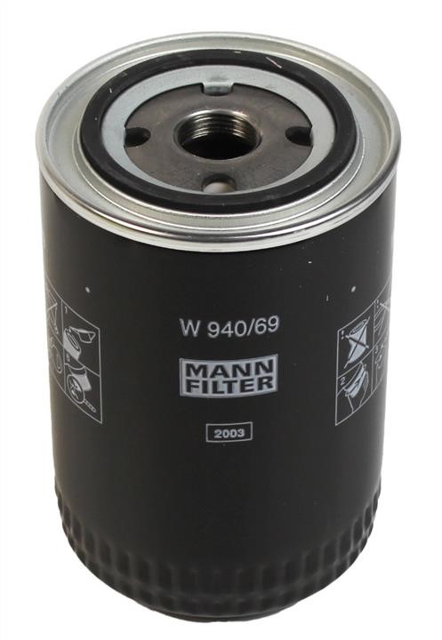 Mann-Filter W 940/69 Oil Filter W94069: Buy near me in Poland at 2407.PL - Good price!