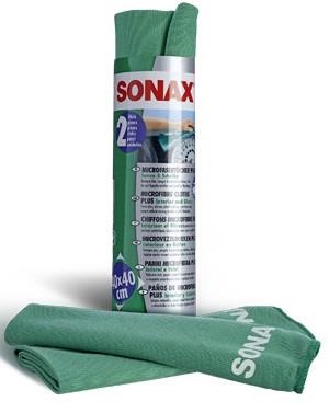 Sonax 416541 Microfibre interiors and glass 40x40 cm, 2pcs. 416541: Buy near me in Poland at 2407.PL - Good price!
