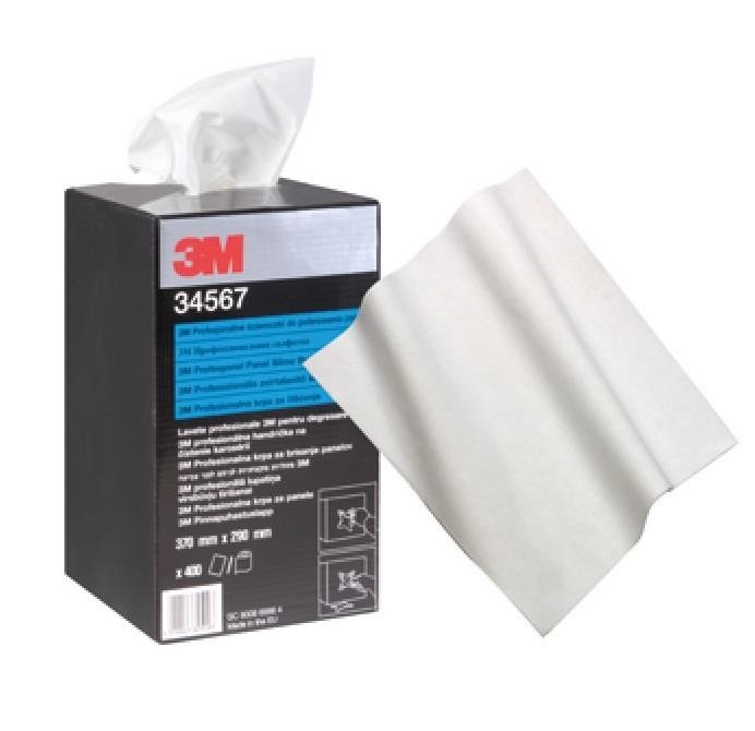 3M 34567 Wipe for degreasing surfaces on a roll, 400 pieces, 37x29cm 34567: Buy near me in Poland at 2407.PL - Good price!