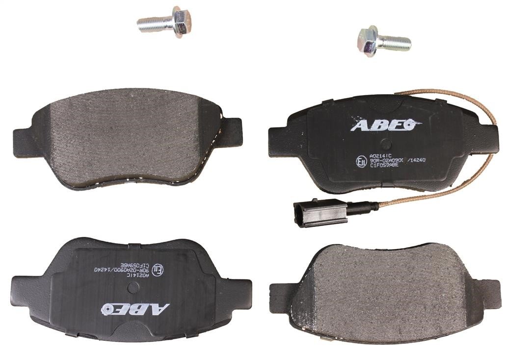 ABE C1F059ABE Front disc brake pads, set C1F059ABE: Buy near me in Poland at 2407.PL - Good price!