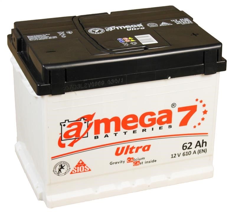 Akumulator A-Mega Ultra 12В 62Ач 610 A(EN) L+