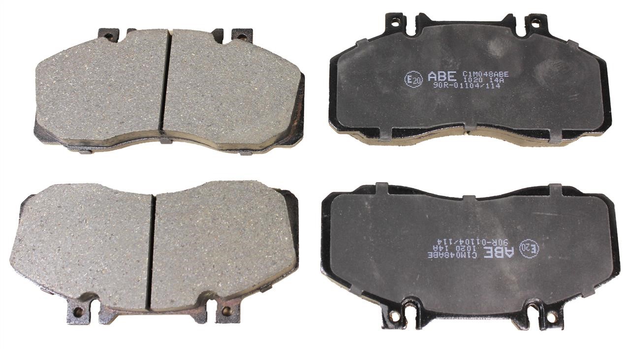 ABE C1M048ABE Front disc brake pads, set C1M048ABE: Buy near me in Poland at 2407.PL - Good price!