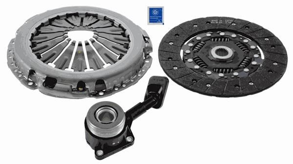Zestaw sprzęgła Ford Galaxy: 3000990416 SACHS Kompletne sprzęgło