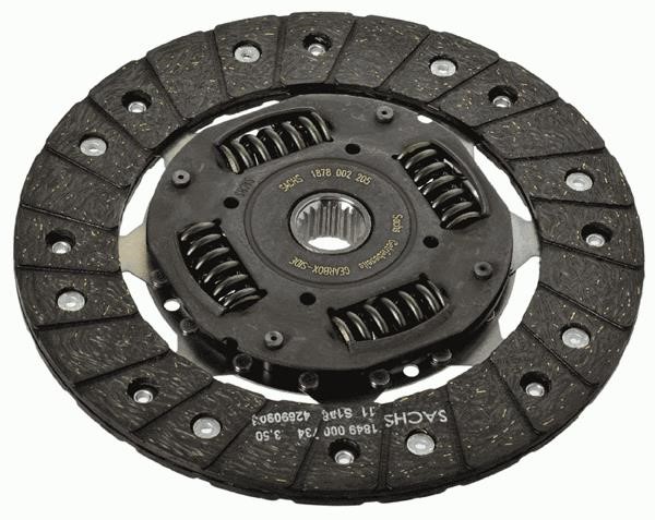 SACHS 1878 002 205 Clutch disc 1878002205: Buy near me in Poland at 2407.PL - Good price!
