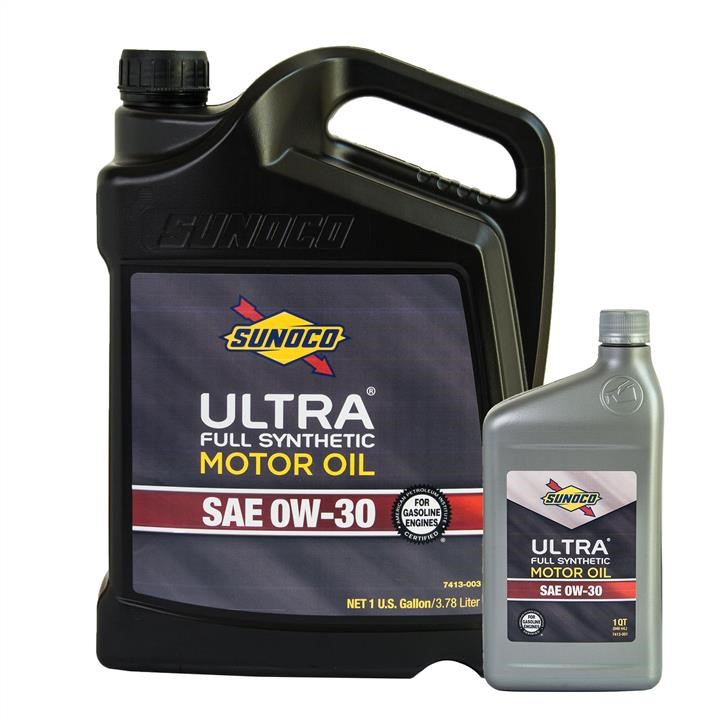 Sunoco 7413-003-001 Zestaw olejów silnikowych Sunoco Ultra Full Synthetic 0W-30 SP/GF-6A, 3,78L +0,946L 7413003001: Atrakcyjna cena w Polsce na 2407.PL - Zamów teraz!