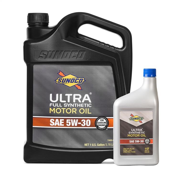 Sunoco 7453-003-001 Ölsatz Sunoco Ultra Synthetic 5W-30, 3,78 l + 0,946 l 7453003001: Kaufen Sie zu einem guten Preis in Polen bei 2407.PL!