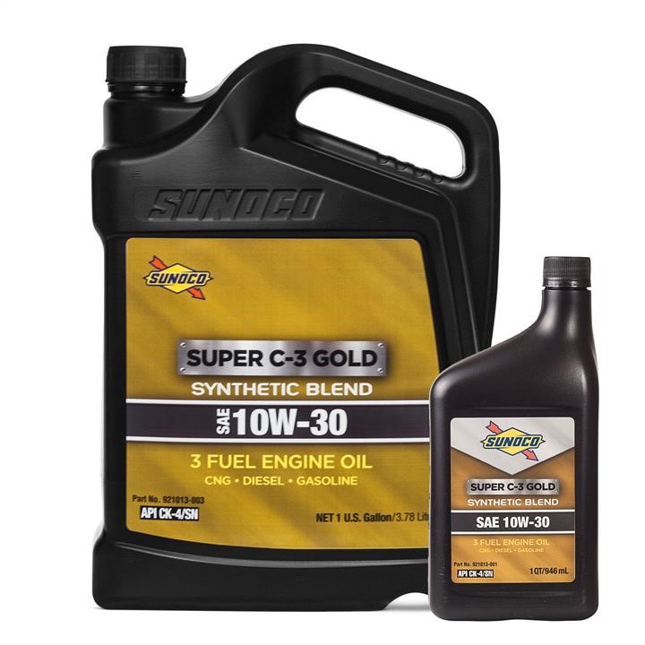 Sunoco 921013-003-001 Zestaw olejów silnikowych Sunoco Super C-3 Gold Synthetic Blend 10W-30, 3,78 л + 0,946 л 921013003001: Dobra cena w Polsce na 2407.PL - Kup Teraz!