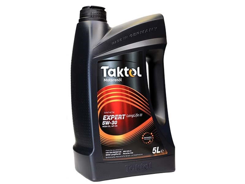 Taktol E0530005 Engine oil Taktol Expert LongLife III 5W-30, 5L E0530005: Buy near me in Poland at 2407.PL - Good price!