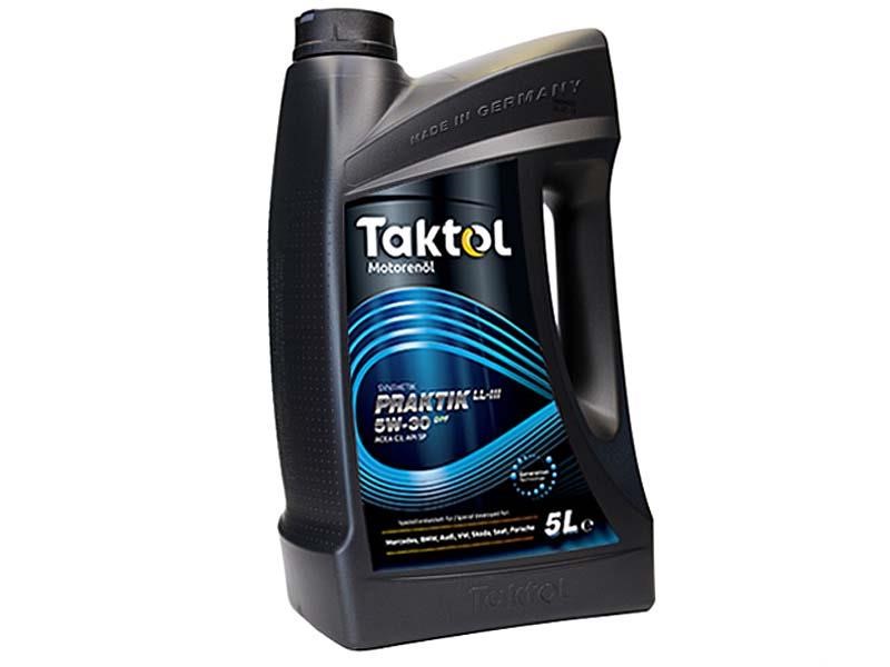 Taktol P0530005 Моторное масло Taktol Praktik LL-III 5W-30, 5л P0530005: Отличная цена - Купить в Польше на 2407.PL!