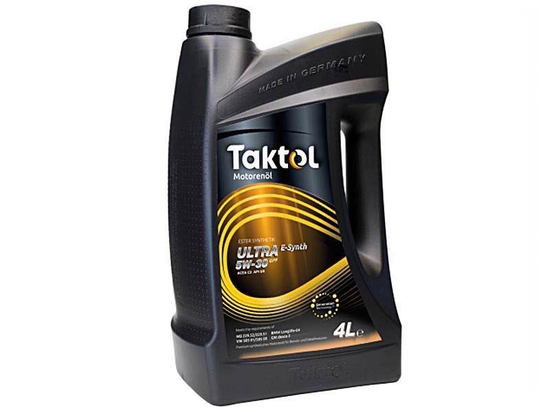 Taktol U0530004 Моторное масло Taktol Ultra E-Synth 5W-30, 4л U0530004: Отличная цена - Купить в Польше на 2407.PL!