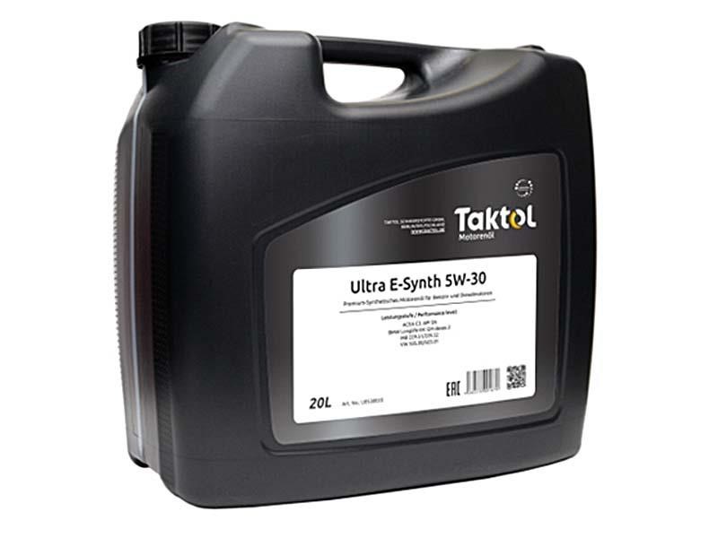 Taktol U0530020 Engine oil Taktol Ultra E-Synth 5W-30, 20L U0530020: Buy near me in Poland at 2407.PL - Good price!