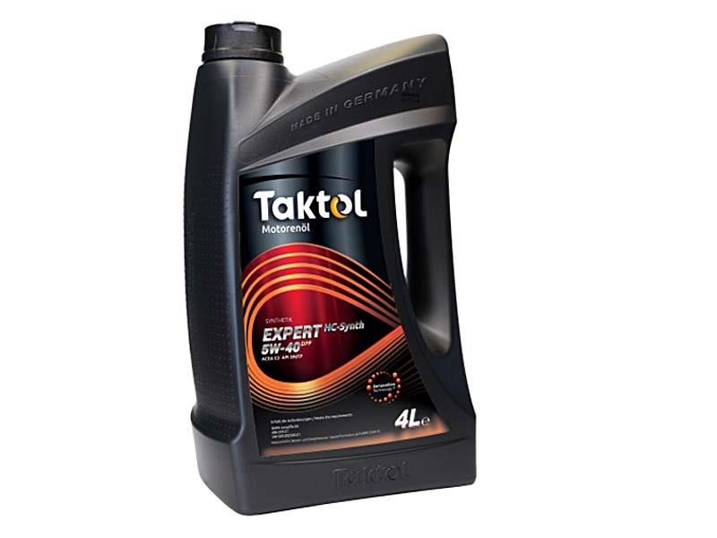 Taktol E0540004 Motoröl Taktol Expert HC-Synth 5W-40, 4L E0540004: Kaufen Sie zu einem guten Preis in Polen bei 2407.PL!