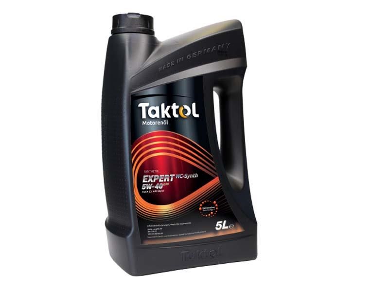 Taktol E0540005 Моторное масло Taktol Expert HC-Synth 5W-40, 5л E0540005: Отличная цена - Купить в Польше на 2407.PL!