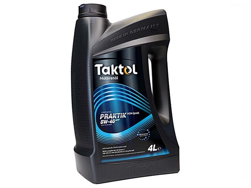 Taktol P0541004 Engine oil Taktol Praktik HCM-Synth 5W-40, 4L P0541004: Buy near me in Poland at 2407.PL - Good price!