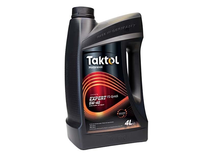 Taktol E0541004 Engine oil Taktol Expert FS-Synth 5W-40, 4L E0541004: Buy near me in Poland at 2407.PL - Good price!