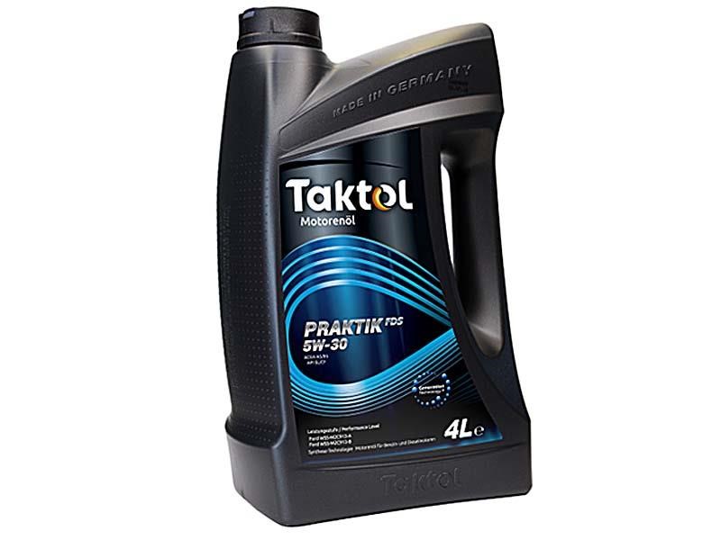 Taktol P0532004 Моторное масло Taktol Praktik FDS 5W-30, 4л P0532004: Отличная цена - Купить в Польше на 2407.PL!
