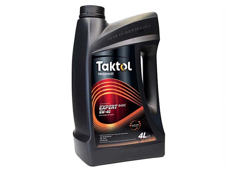 Taktol E0542004 Engine oil Taktol Expert Basic 5W-40, 4L E0542004: Buy near me in Poland at 2407.PL - Good price!