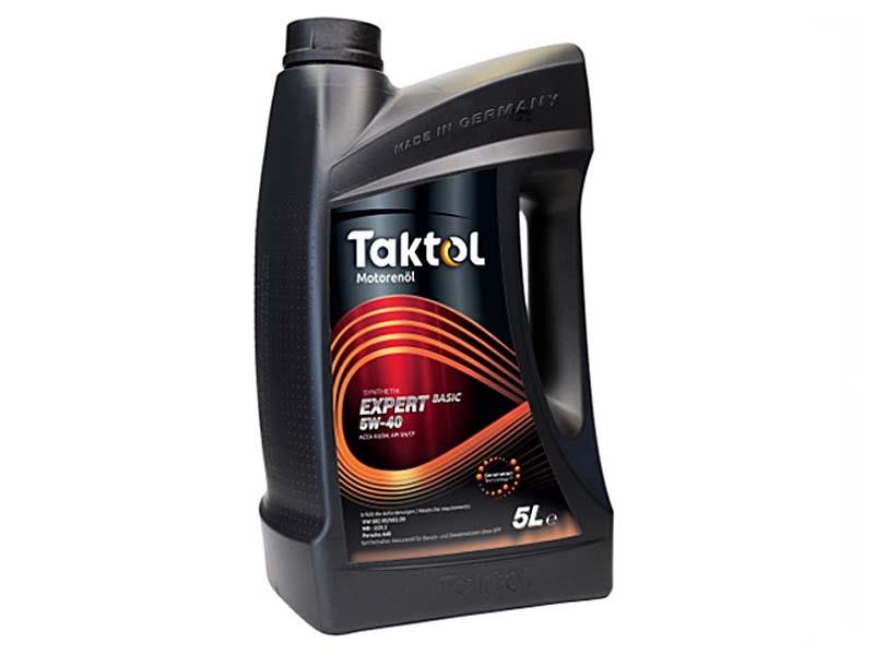 Taktol E0542005 Engine oil Taktol Expert Basic 5W-40, 5L E0542005: Buy near me in Poland at 2407.PL - Good price!