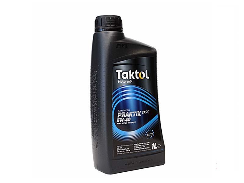 Taktol P0540001 Engine oil Taktol Praktik Basic 5W-40, 1L P0540001: Buy near me in Poland at 2407.PL - Good price!
