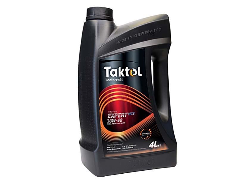 Taktol E1040004 Моторное масло Taktol Expert HCS 10W-40, 4л E1040004: Отличная цена - Купить в Польше на 2407.PL!