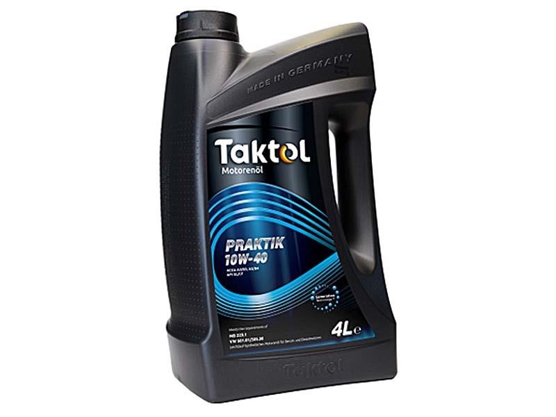 Taktol P1040004 Моторное масло Taktol Praktik 10W-40, 4л P1040004: Отличная цена - Купить в Польше на 2407.PL!