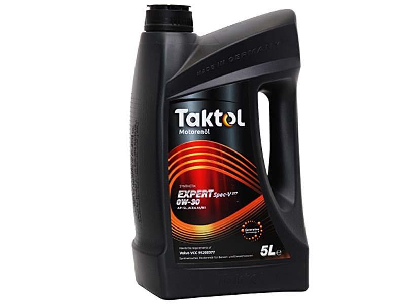 Taktol E0030005 Моторное масло Taktol Expert Spec-V377 0W-30, 5л E0030005: Отличная цена - Купить в Польше на 2407.PL!