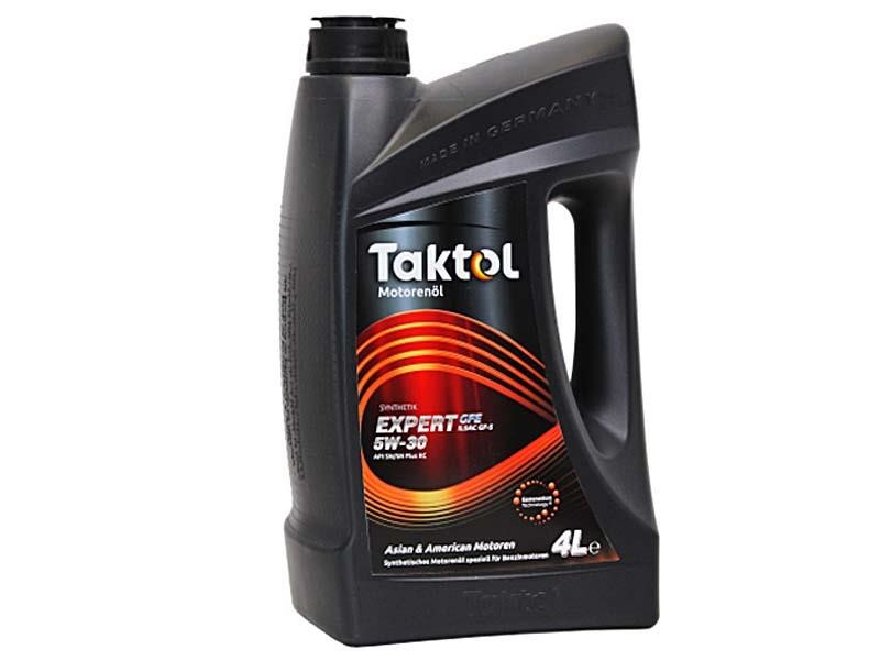 Taktol E0533004 Engine oil Taktol Expert GFE 5W-30, 4L E0533004: Buy near me in Poland at 2407.PL - Good price!