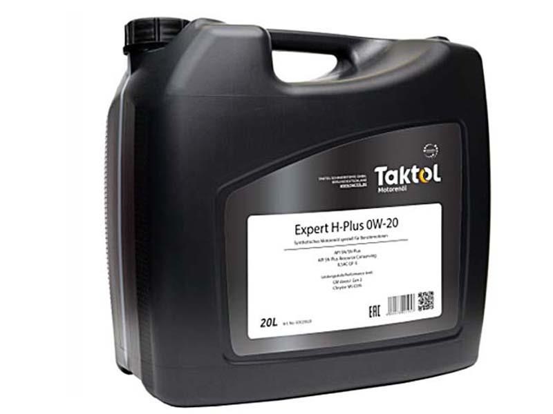 Taktol E0020020 Моторное масло Taktol Expert H-plus 0W-20, 20л E0020020: Отличная цена - Купить в Польше на 2407.PL!