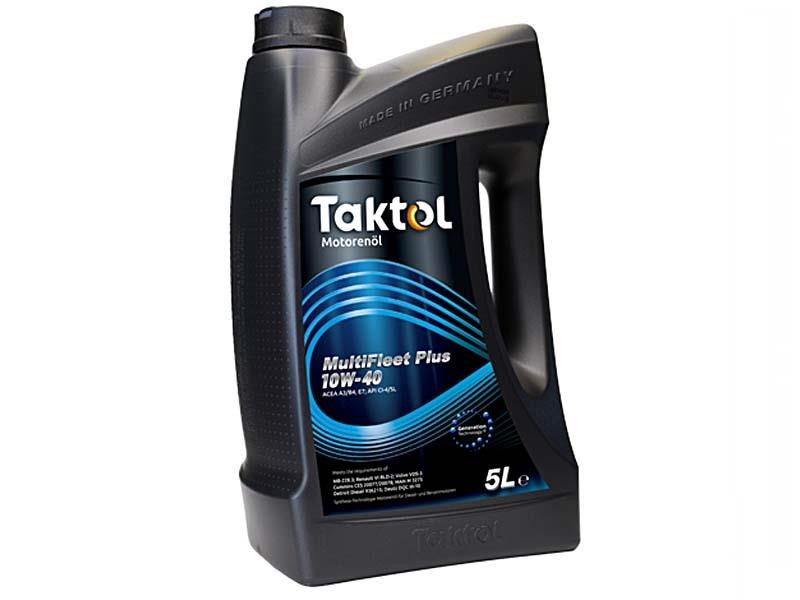 Taktol M1040005 Engine oil Taktol MultiFleet Plus 10W-40, 5L M1040005: Buy near me in Poland at 2407.PL - Good price!