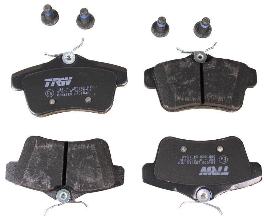 TRW GDB1828 TRW COTEC disc brake pads, set GDB1828: Buy near me in Poland at 2407.PL - Good price!