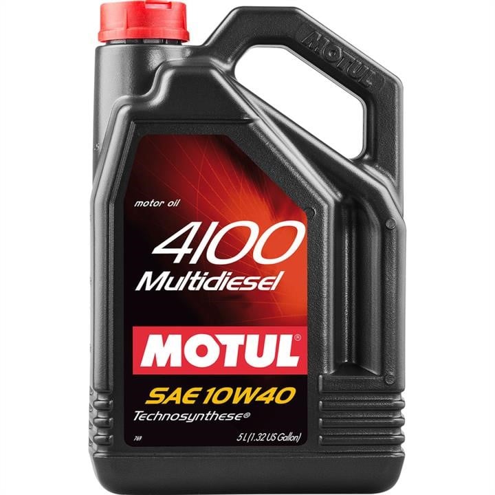 Motul 100261 Engine oil Motul 4100 Multidiesel 10W-40, 5L 100261: Buy near me at 2407.PL in Poland at an Affordable price!