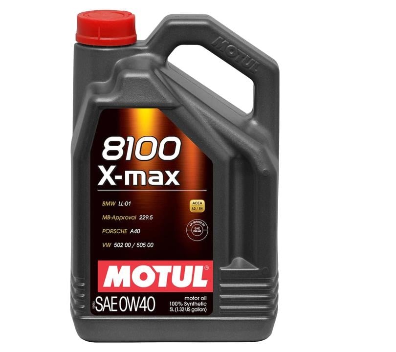 Motul 104533 Engine oil Motul 8100 X-MAX 0W-40, 5L 104533: Buy near me at 2407.PL in Poland at an Affordable price!
