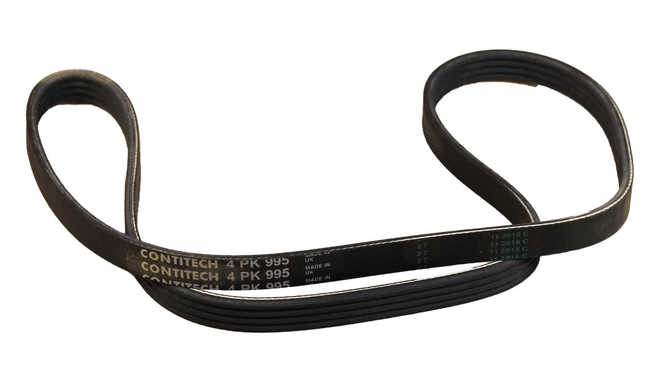 Contitech 4PK995 V-ribbed belt 4PK995 4PK995: Buy near me in Poland at 2407.PL - Good price!