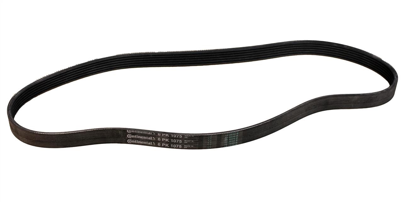 Contitech 6PK1075 V-ribbed belt 6PK1075 6PK1075: Buy near me in Poland at 2407.PL - Good price!