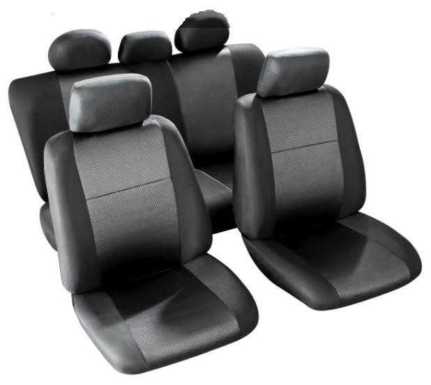 Mammooth MMT A048 223220 Seat covers set Morillon T2 compatible with airbags, polyester, black MMTA048223220: Buy near me in Poland at 2407.PL - Good price!